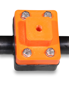 Duct valve, DN 15 / control drilling (MD00102)